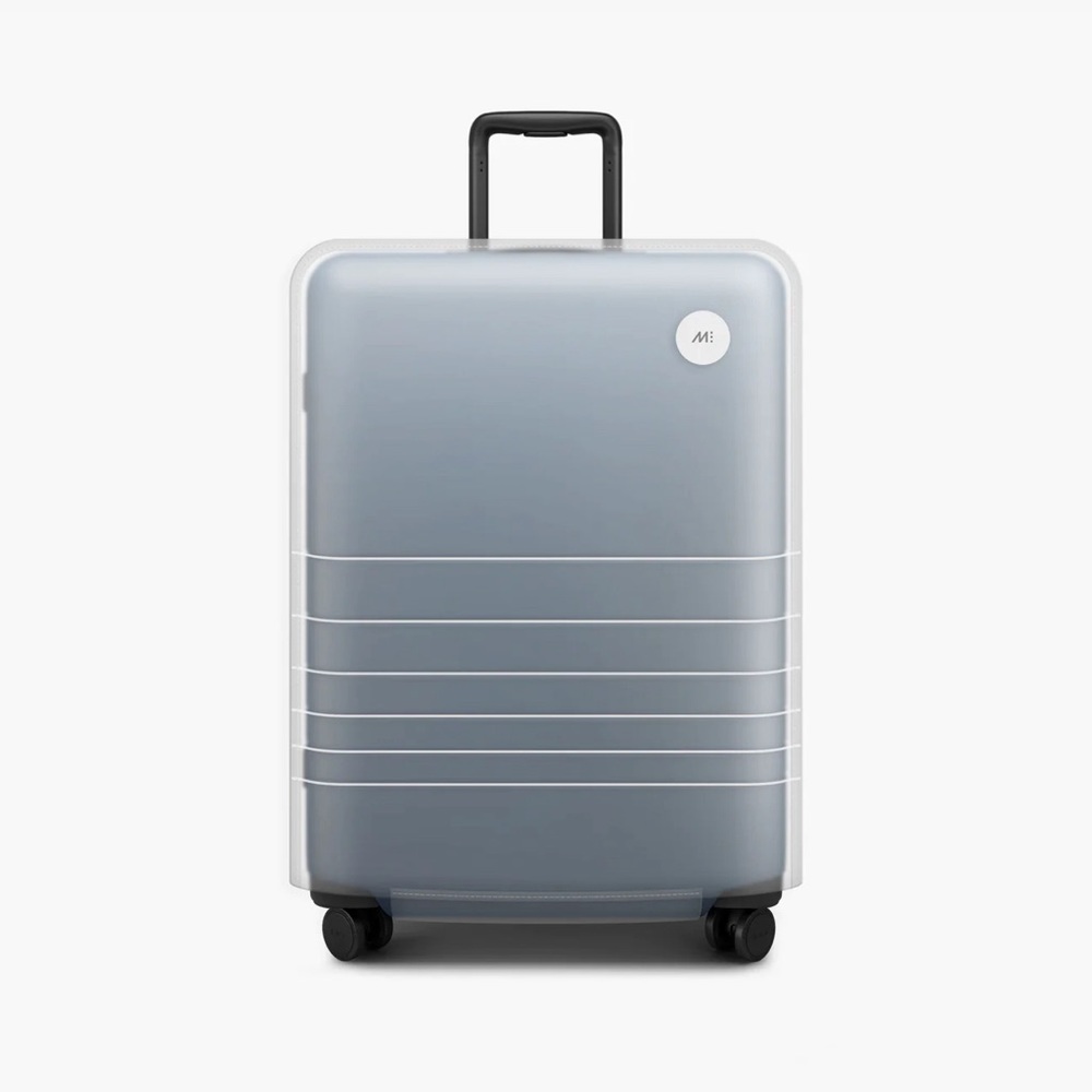 Clear luggage cover